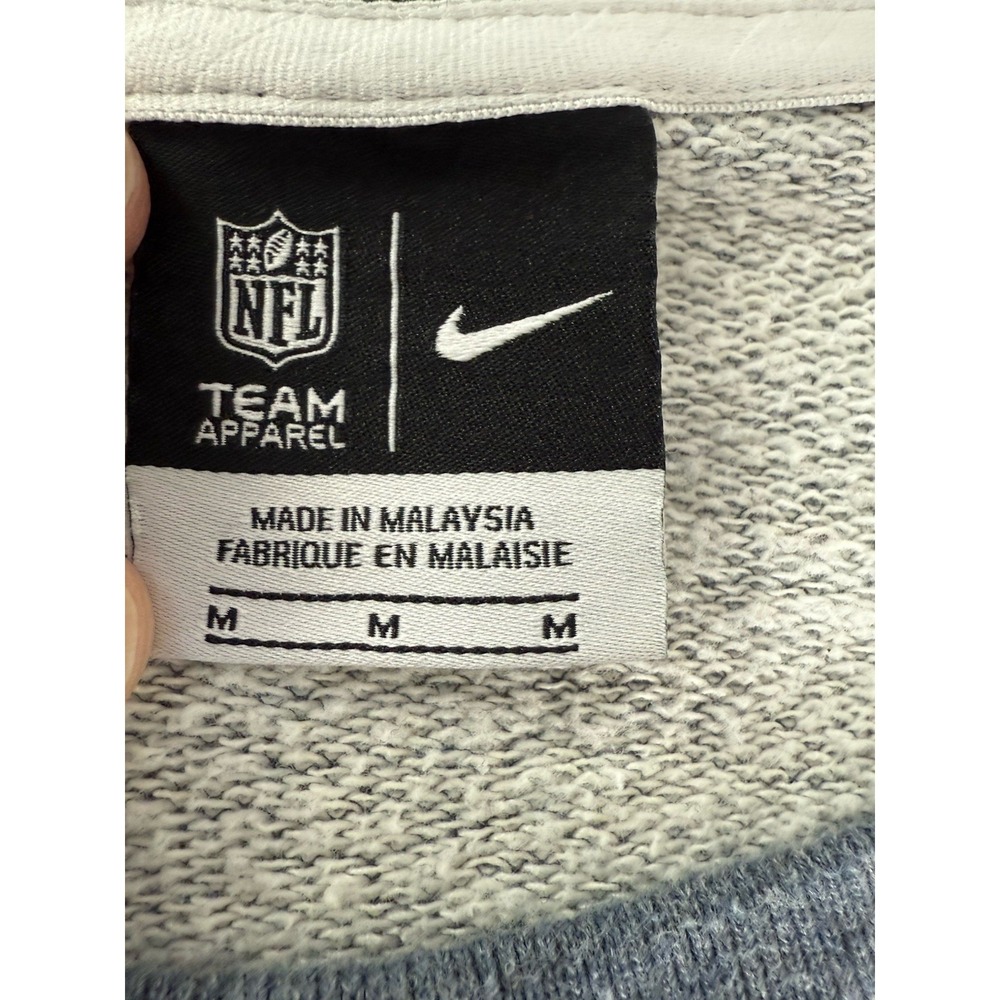 LOS ANGELES RAMS Football Nike NFL Women's Medium Crew Blue Sweatshirt - Picture 3 of 8
